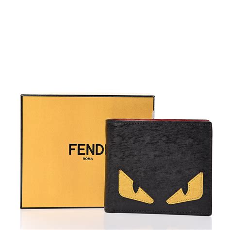 fendi tie eyes monster|Fendi wallet monster eyes.